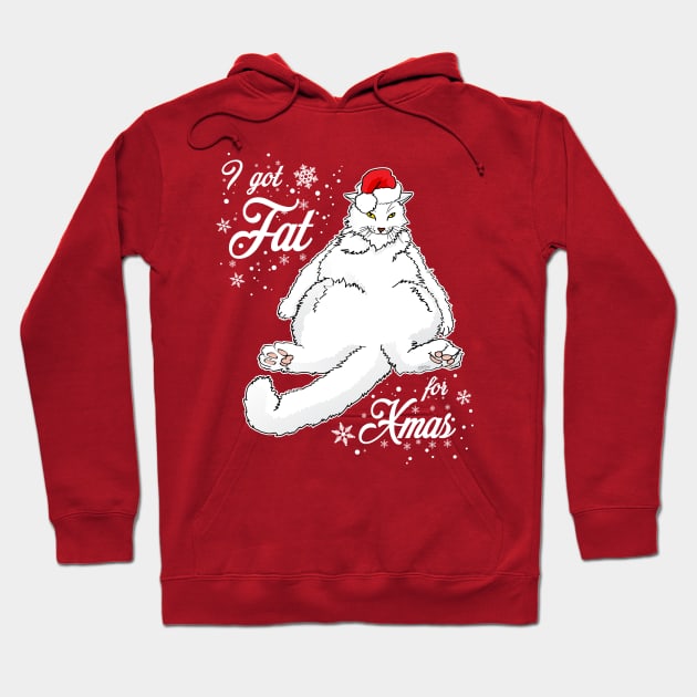 What did you get for X'mas? White Cat Hoodie by meownarchy
